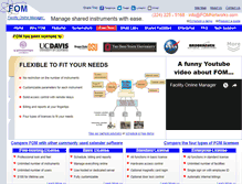 Tablet Screenshot of fomnetworks.com